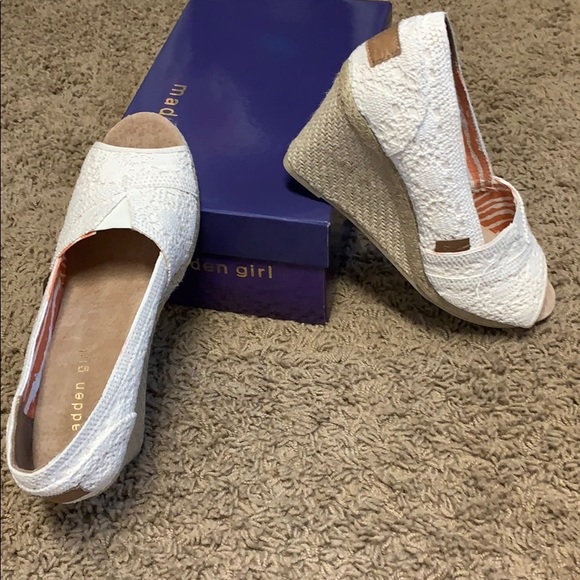Madden Girl Shoes - Madden Girl wedge espadrilles size 9
